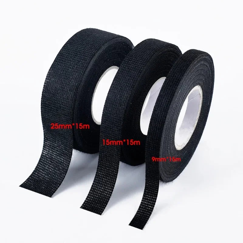 Flame Retardant Wiring Harness Tape 105°C Heat-Resistant 15m