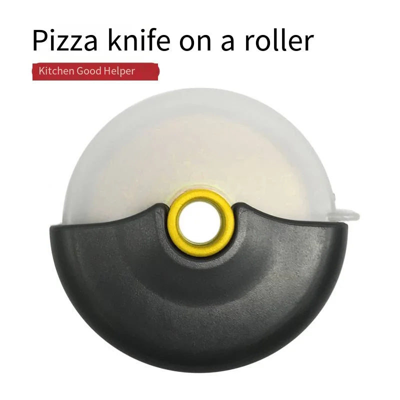 Stainless Steel Pizza Roller Cutter – Sharp Blade Wheel Slicer