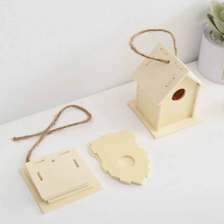 Wooden Mini Miniature Doll House DIY Small Accessory Pet Supplies