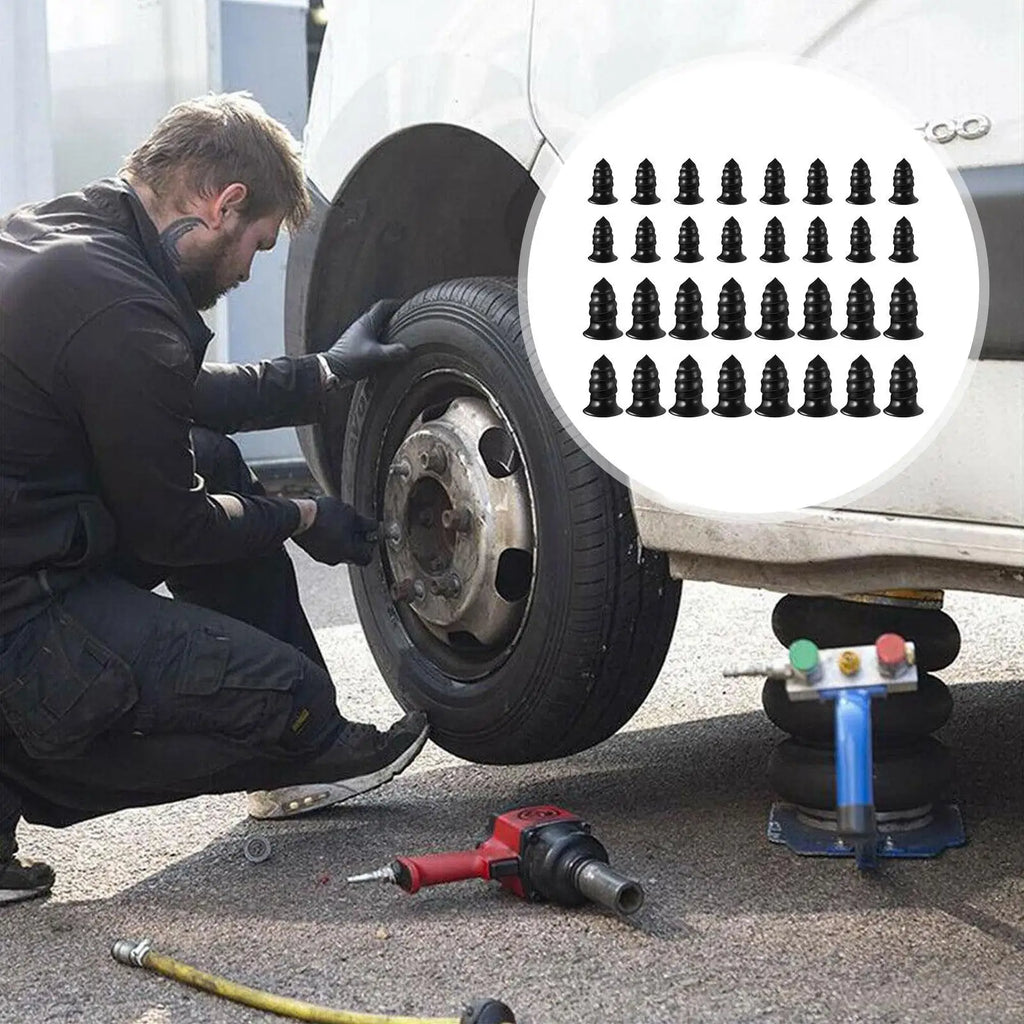 Motorcycle Bicycle Car Tubeless Tire Repair Rubber Screws Emergency
