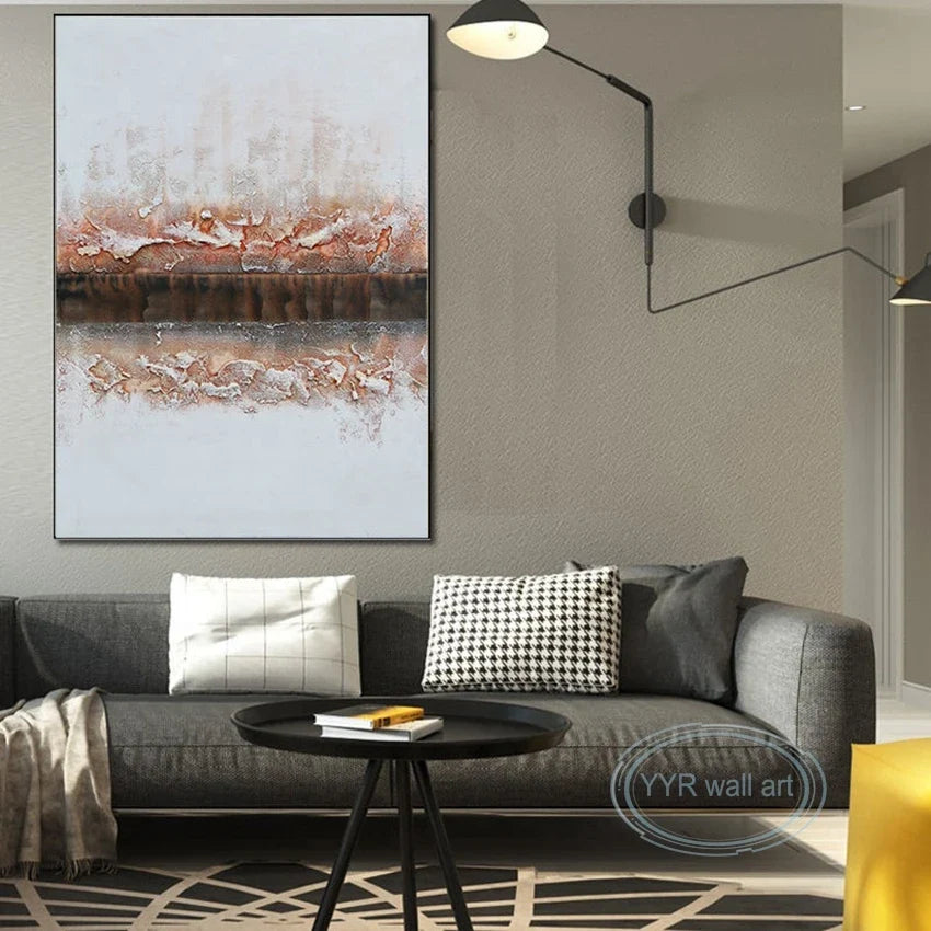 Handmade Abstract Oil Painting on Canvas | Modern Wall Art