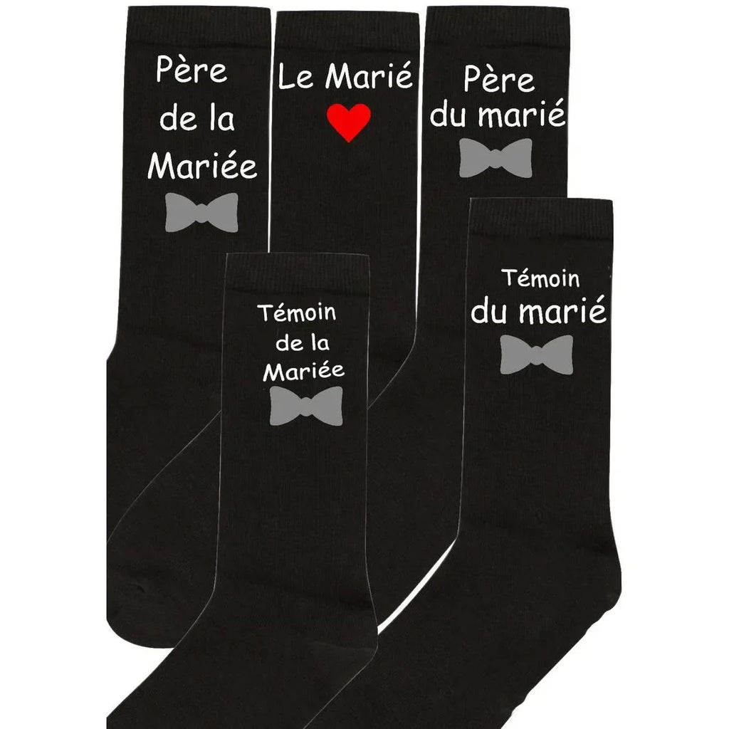 Wedding Party Socks – Groom, Best Man & Father of the Bride