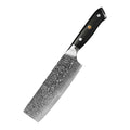 Damascus Steel Cleaver Knife – Handmade Forged Kitchen Chopper