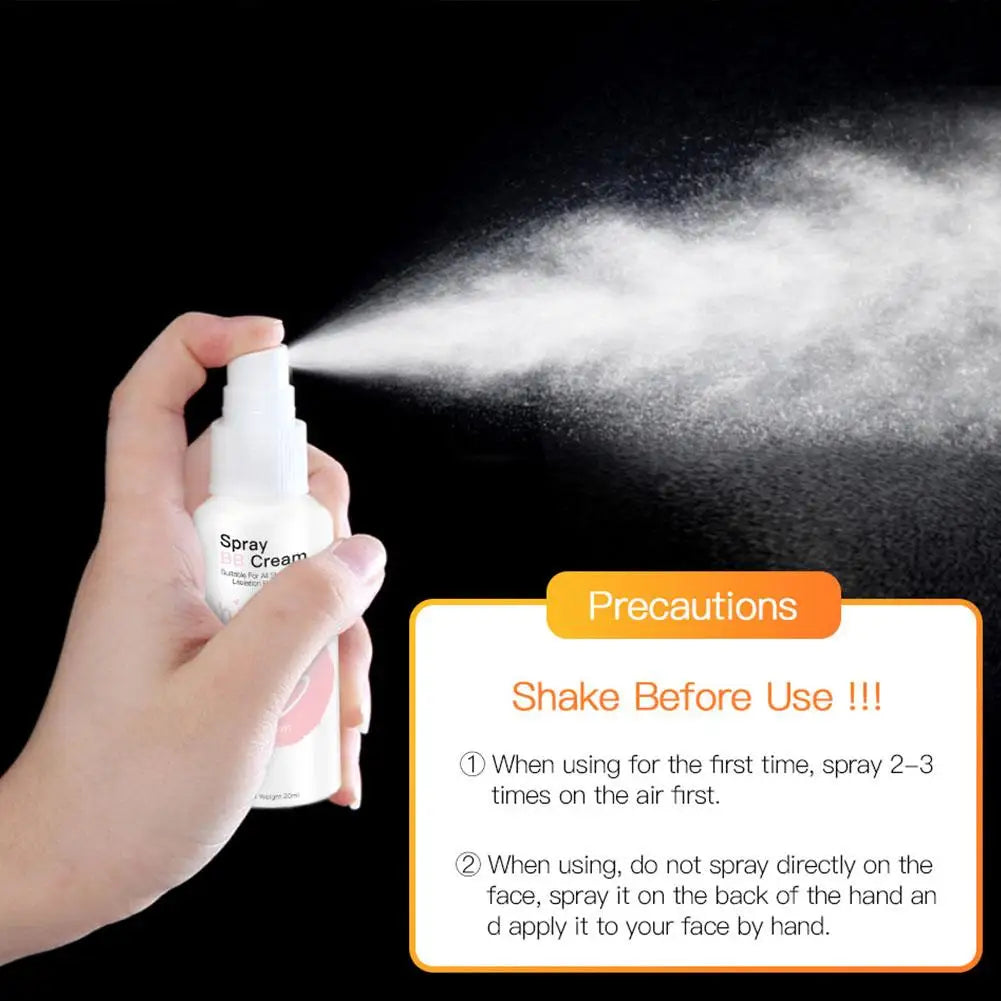 Whitening Moisturizing BB Cream Spray Foundation 20ml – High Coverage