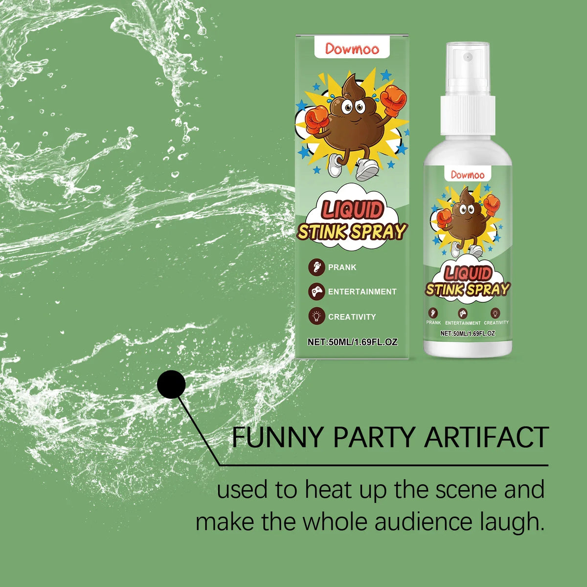 Fart Spray Prank Stink Bomb 50ml – Novelty Gag Gift Toy