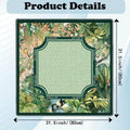 80x80cm Mahjong Mat – Tropical Vintage Anti-Slip Game Table Cover