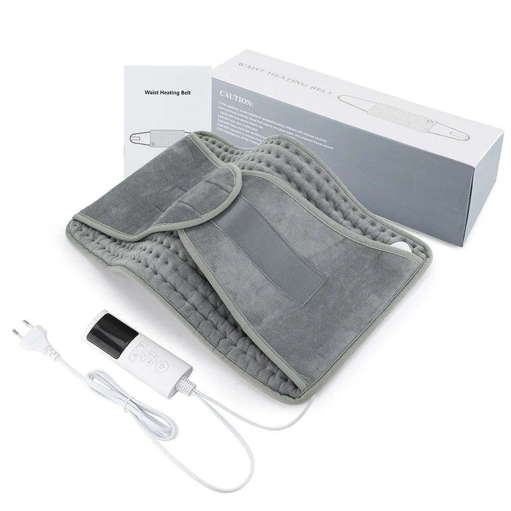 Heated Waist Belt | 9-Level Heat, 4 Timers, Lumbar Support