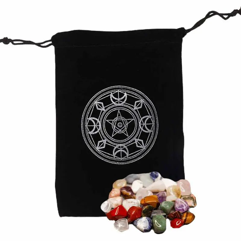 Tarot Card Holder Pouch Storage Special Bag Mysterious Black Magic