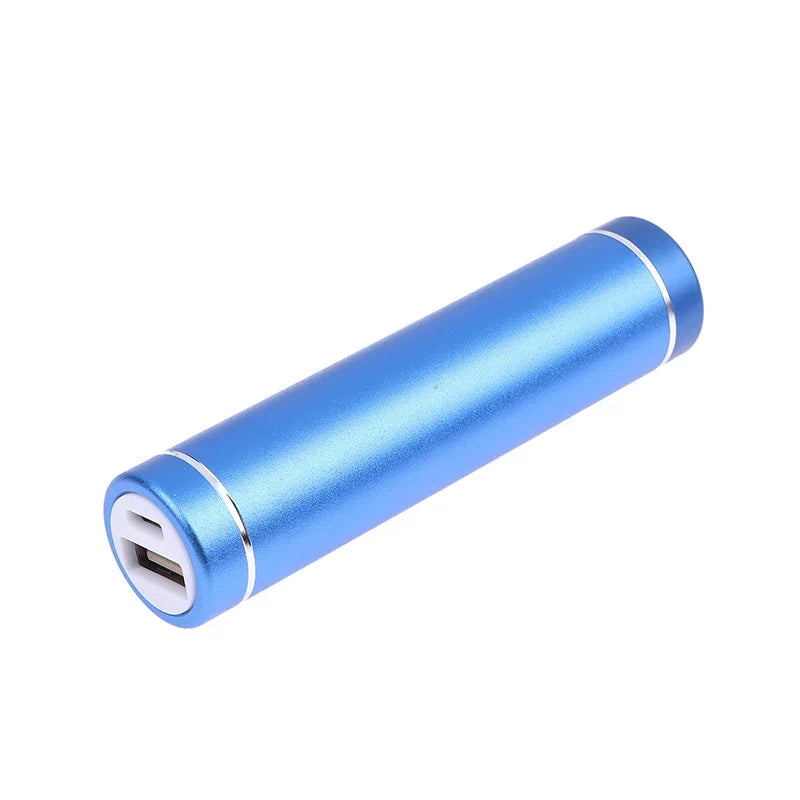 Versatile 18650 Power Bank Case Cylindrical Aluminum Alloy