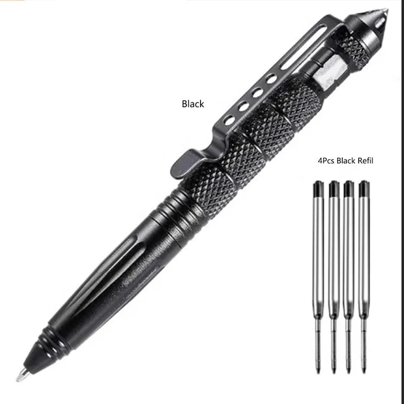B2 Tactical Pen – Tungsten Steel Tip, Window Breaker & EDC