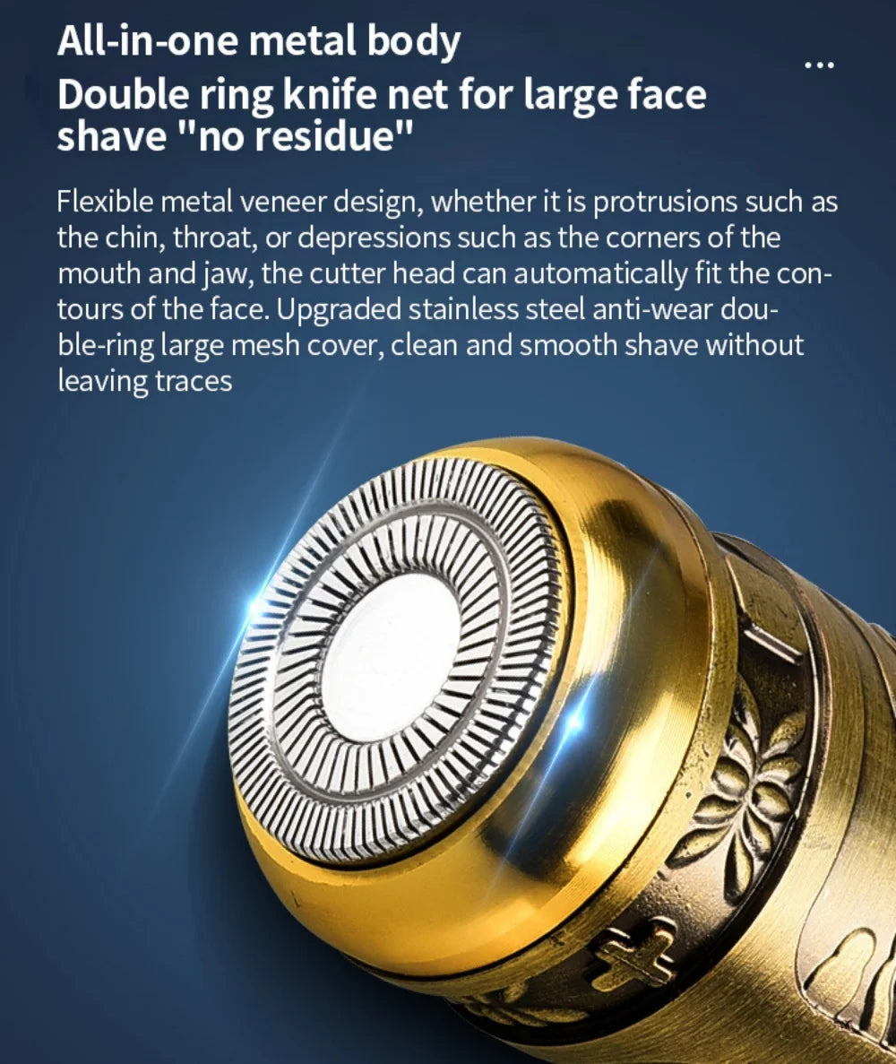 XMSJ Mini Electric Shaver for Men | IPX7 USB Rechargeable