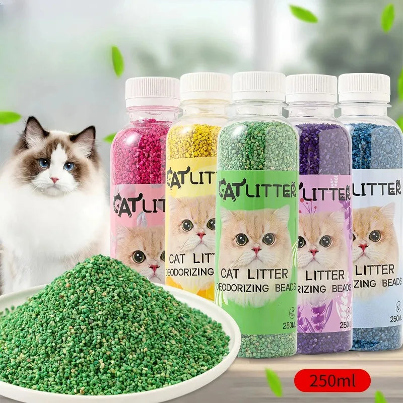 Cat Litter Deodorizing Beads – Litter Box Odor Eliminator