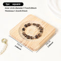 Wooden Jewelry Display Tray Bracelet Bead Decoration Rack Handicraft