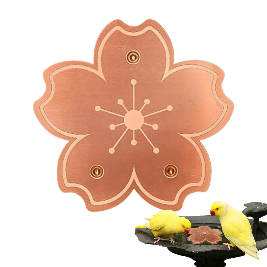 Bird Bath Copper Disk Purification Cleaner Triple-point Support