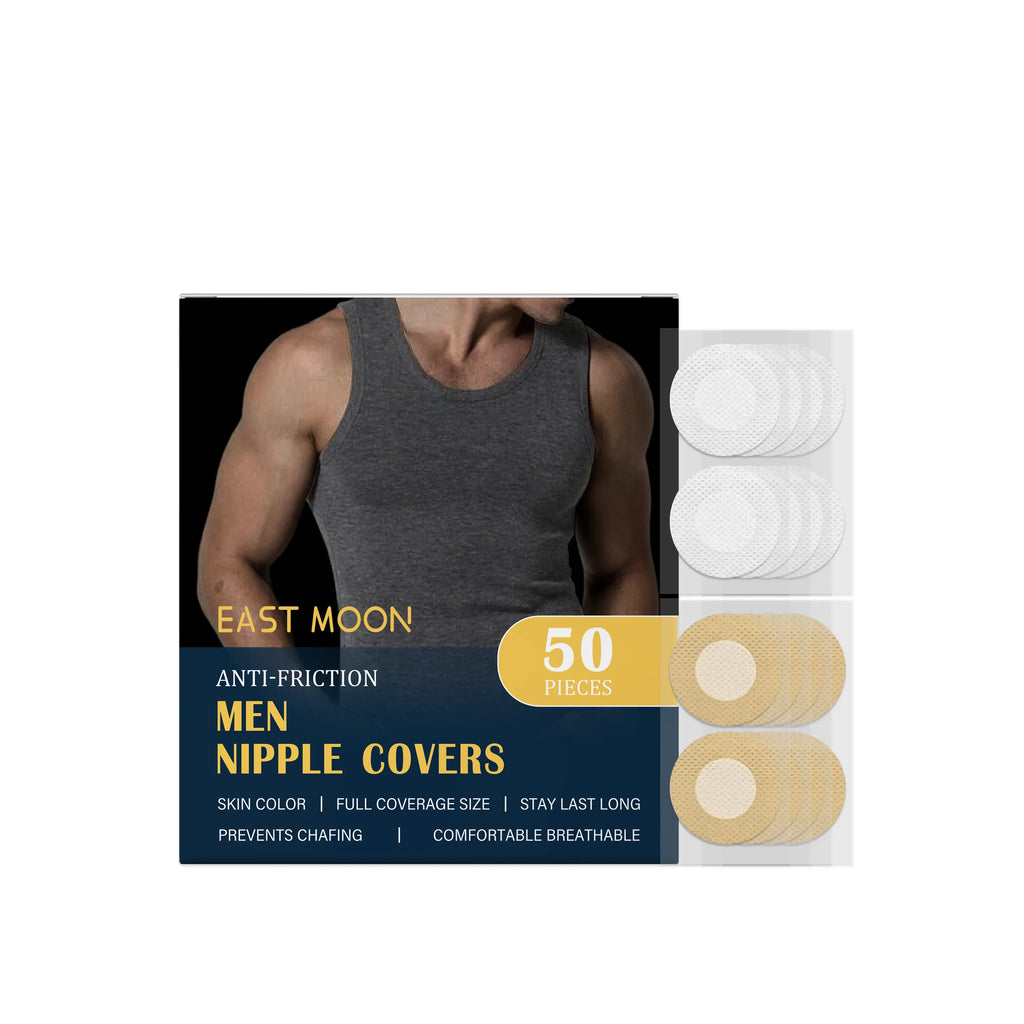 Men's Waterproof Nipple Cover Stickers for Running | 50pc