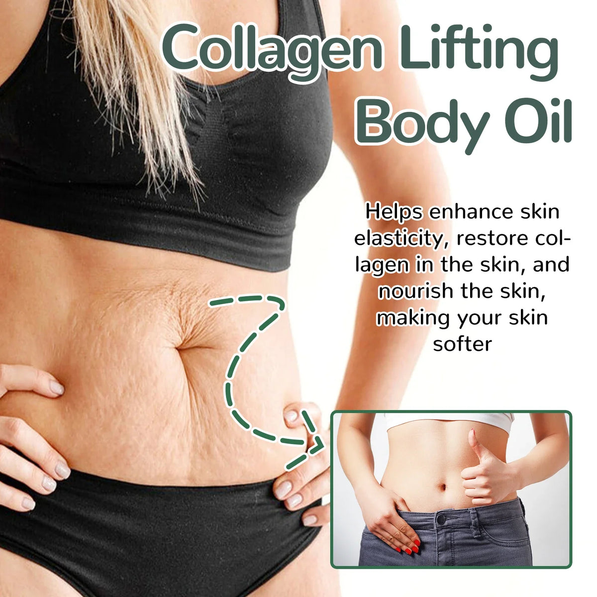Collagen Lifting Firming Body Oil – Hydrating & Silky 100ml