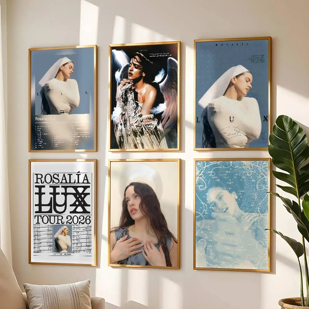 Rosalia Lux Album Poster – Self-Adhesive Waterproof Wall Sticker