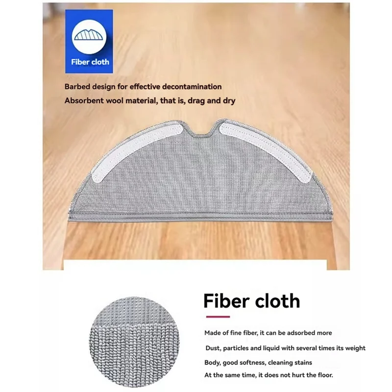 A36T- Brush Filter Mop Cloth Main Cover Mijia 1C 1T Vacuum Cleaner