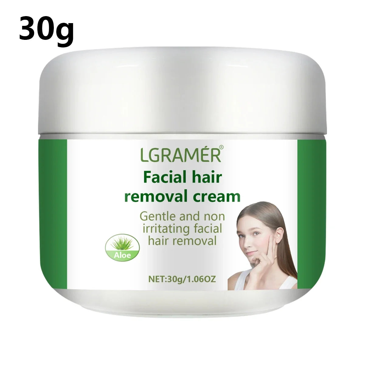REAROYA Aloe Vera Hair Removal Cream 60g – Painless Depilatory