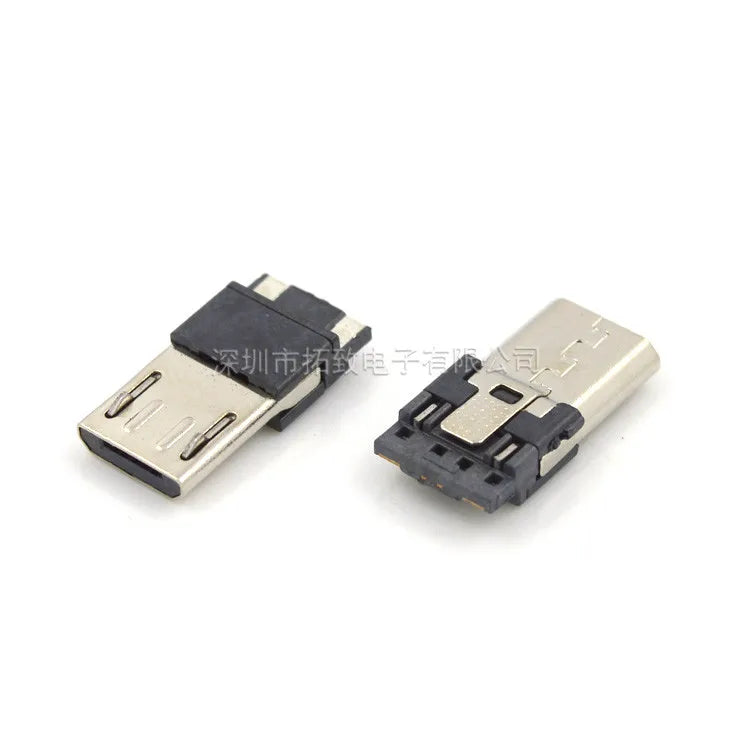 Micro USB 2 0 Male 2p 4p 5Pin Connectors Connector Port Jack Tail