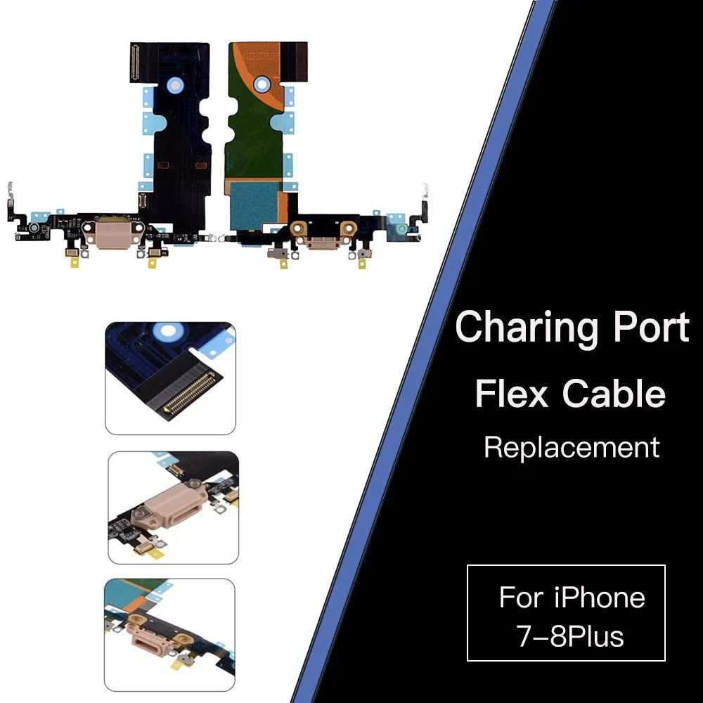 iPhone 7 8 Plus Charging Port & Headphone Jack Flex Cable