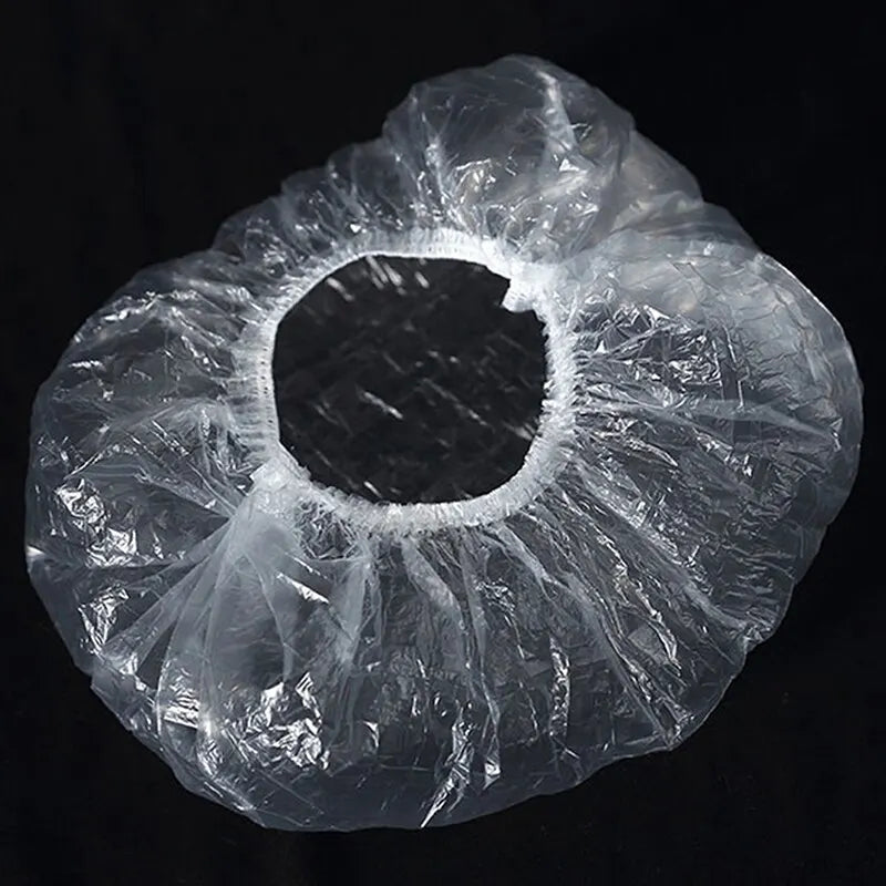 Shower Cap Head Elastic Plastic Thickened 42cm100pcs