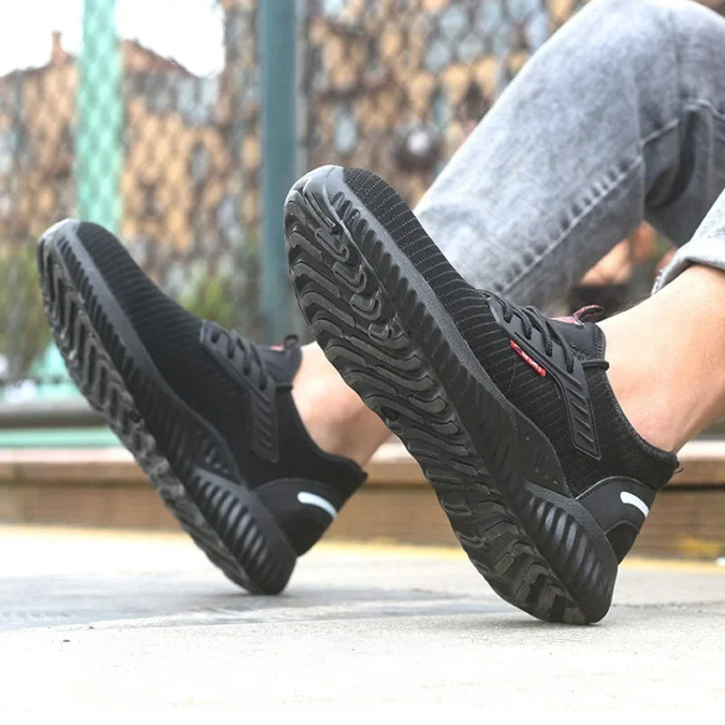 Men's Steel Toe Safety Sneakers | Waterproof Work Shoes