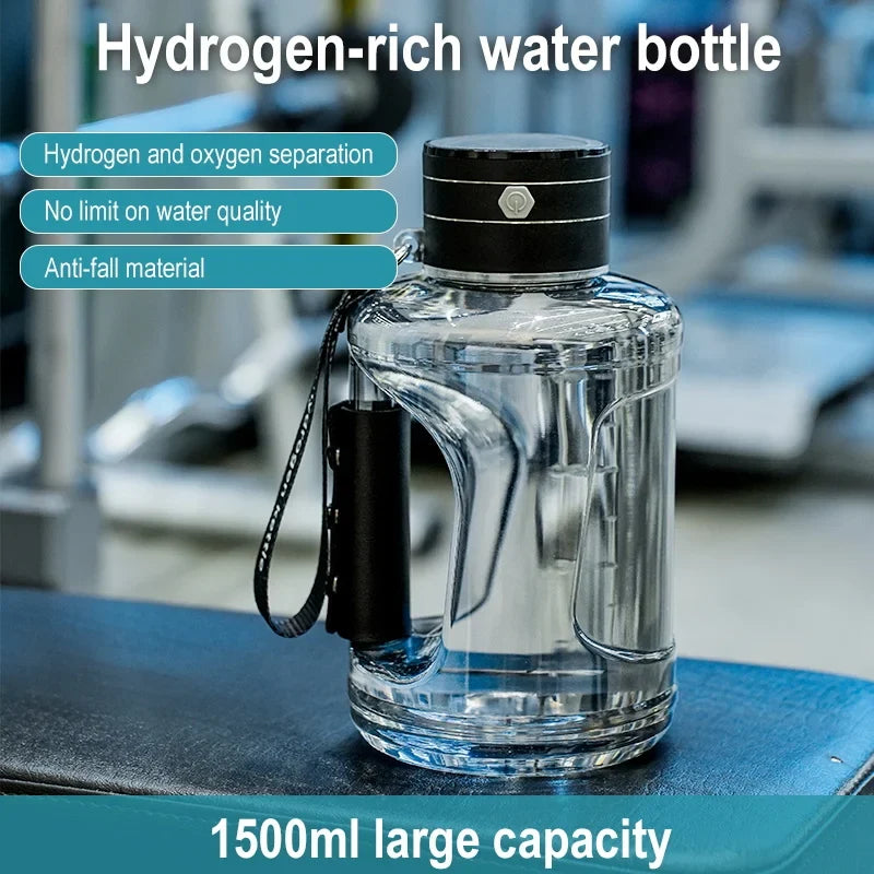 BALASHOV 1.5L Hydrogen-Rich Water Bottle | Portable Sports Kettle