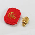 Mini Gold Turtle Amulet Ornament – Wealth & Good Luck Charm