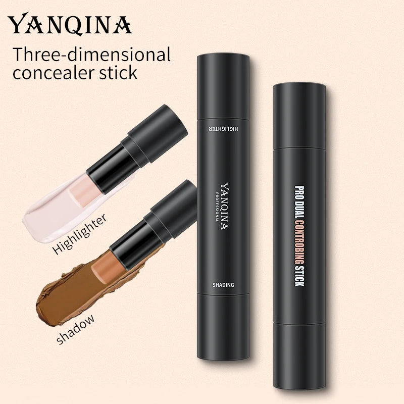 YANQINA 2-in-1 Contour & Highlight Stick | V-Face Sculpting