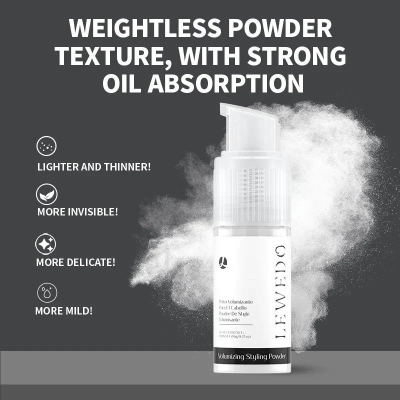 Lewedo Hair Styling Powder – Volume & Texture Hold Unisex
