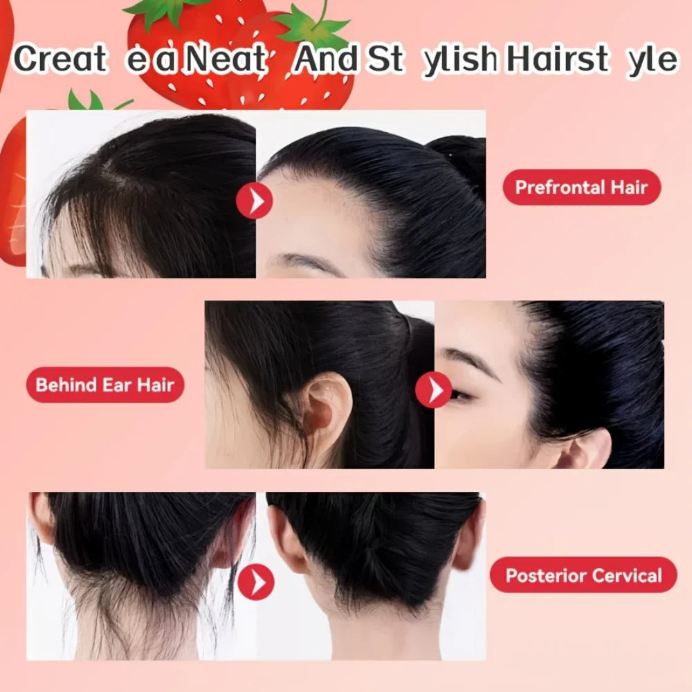 Strawberry Hair Wax Stick – Frizz Control & Long-Lasting Style
