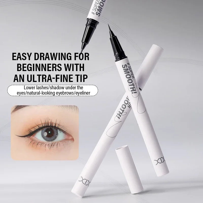 0.01mm Ultra Fine Eyeliner Pen – 24H Waterproof, 3 Colors