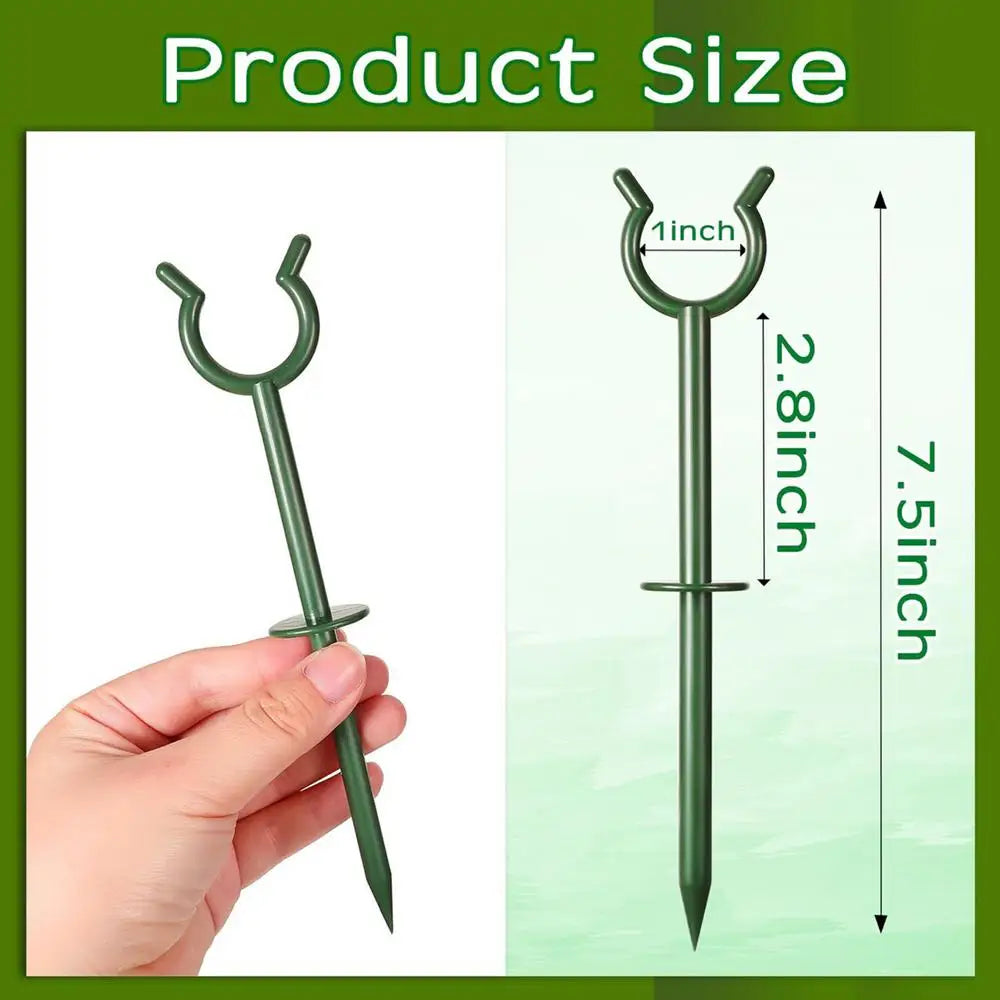 10-Pack Garden Hose Guide Stakes – Anti-Tangle Lawn Irrigation