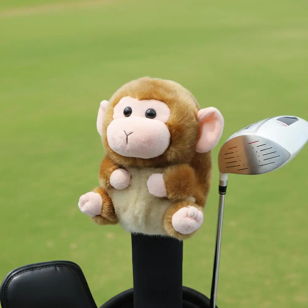 Animal Golf Headcovers for Fairway #3 #5 Woods – Cute Plush Cover