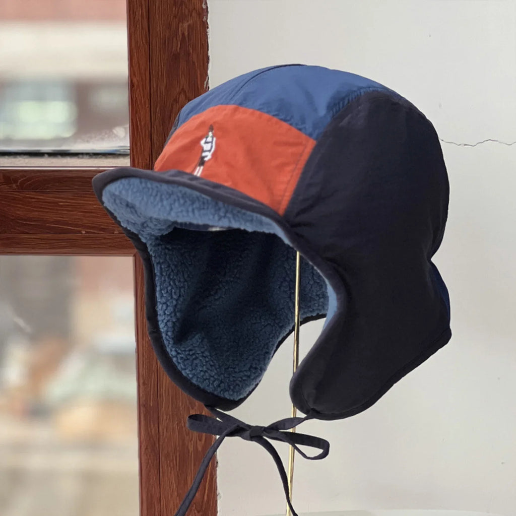Plush Winter Hat with Earflaps – Windproof Unisex Thermal Cap