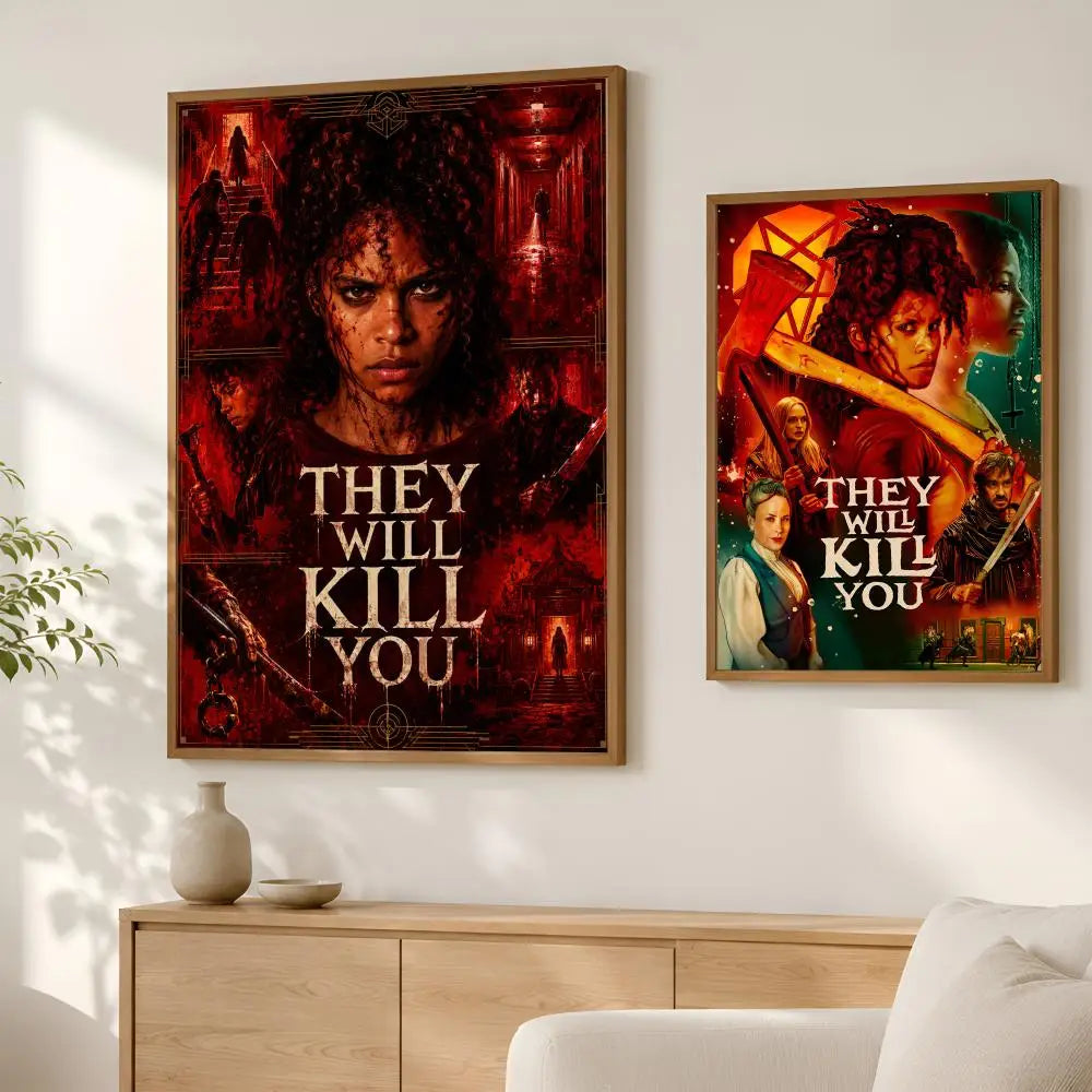 Self-Stick HD PVC Movie Wall Art Poster – Waterproof Home Decor