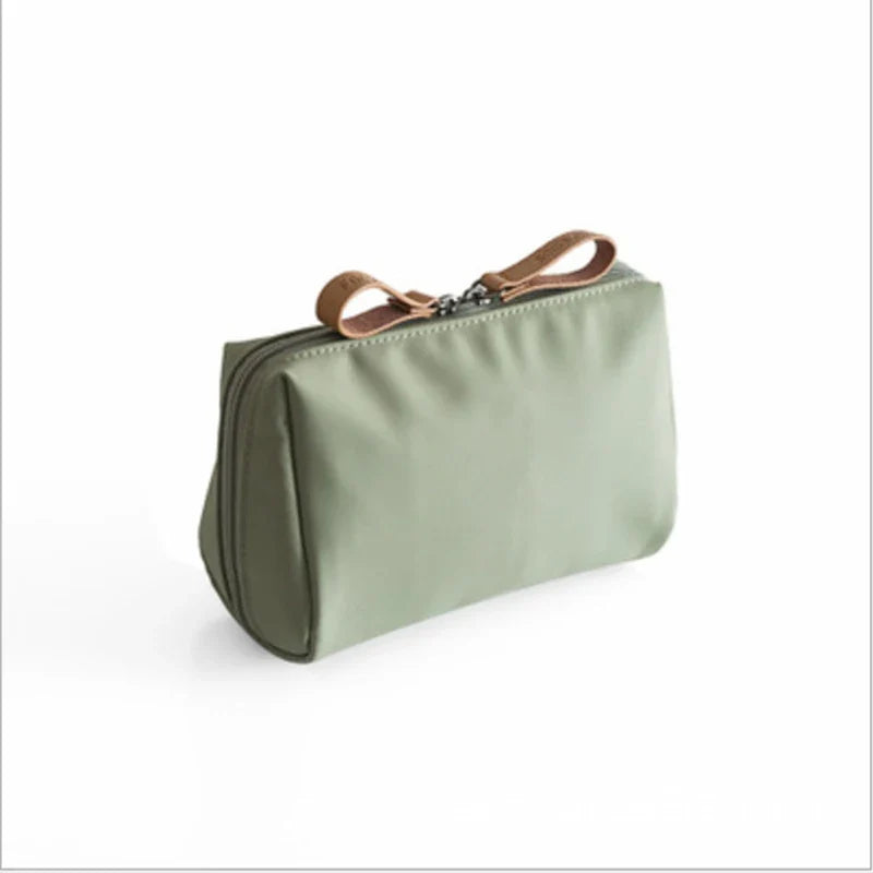 Korean Waterproof Makeup Bag – Silica Gel Cosmetic Organizer