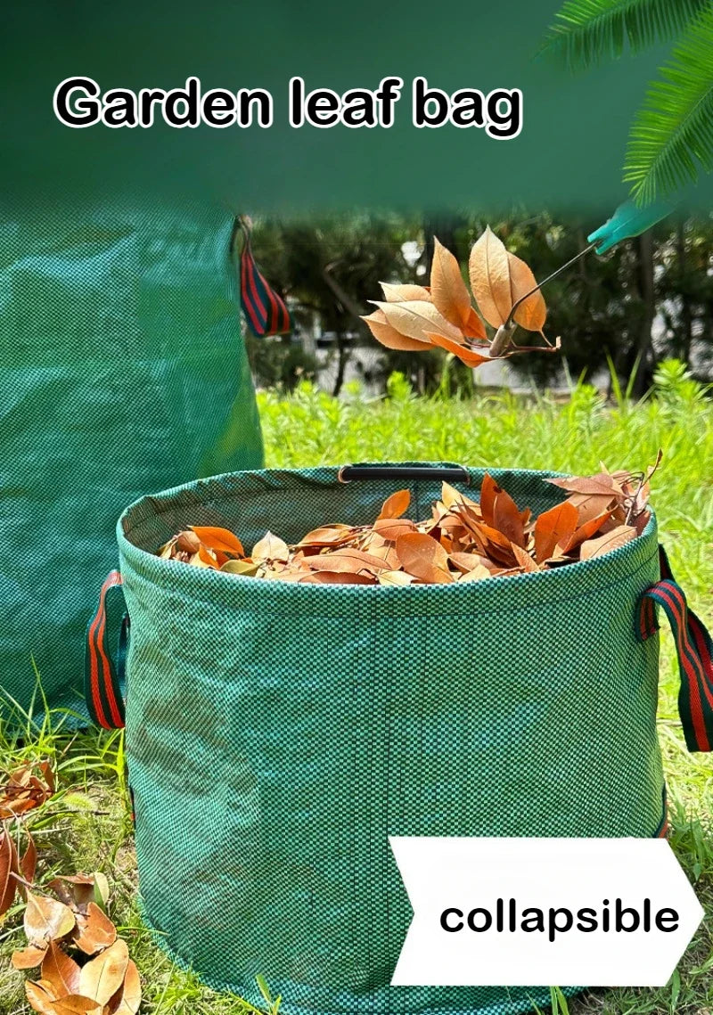 Outdoor Garden Leaf Branch Collection Bag Thickened Litter Waste