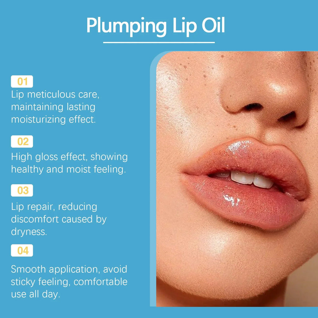 Eelhoe Plumping Lip Oil – Moisturizing Gloss & Lip Repair