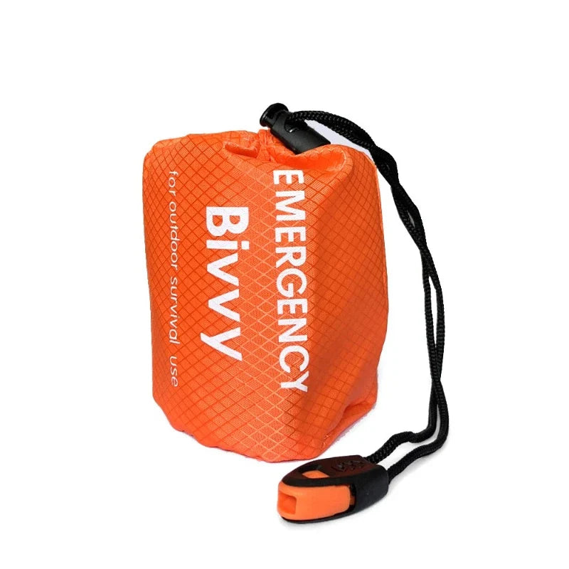 Emergency Mylar Survival Sleeping Bag | Thermal EDC Camping Gear