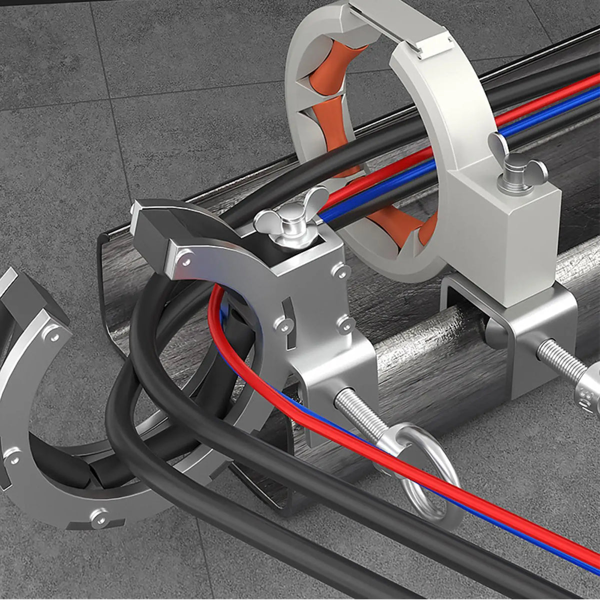 330° Heavy-Duty Wire Pulling Pulley | Cable Threading Tool
