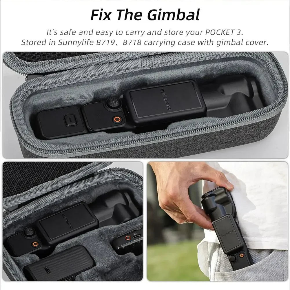 DJI Osmo Pocket 3 Gimbal & Screen Protector – Lens Cover