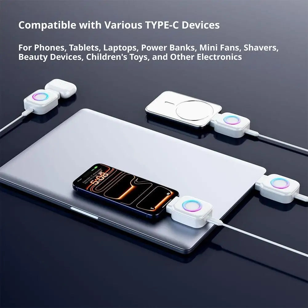 140W USB-C Fast Charger with Auto Power Off & Overcharge Guard