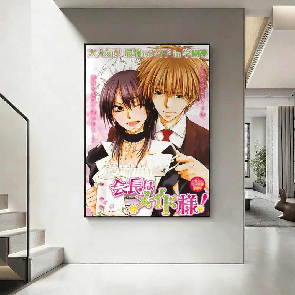 Kaichou wa Maid-sama Anime Poster – HD Waterproof Wall Art