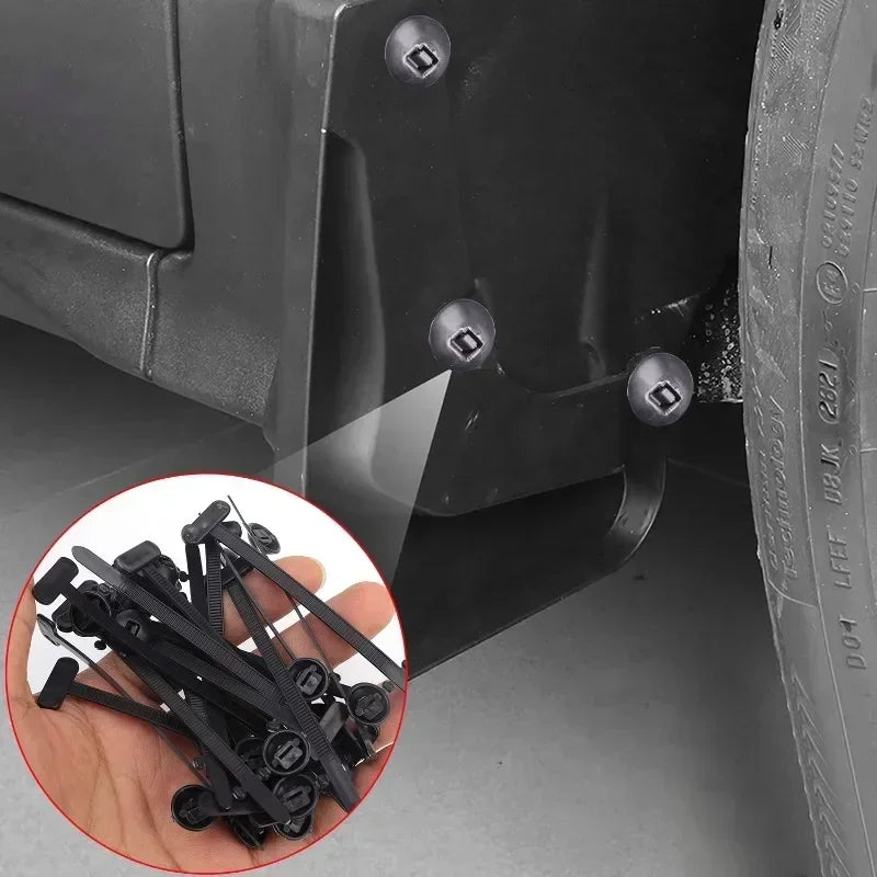 Heavy Duty UV-Resistant Nylon Zip Ties | Self-Locking Cable Ties