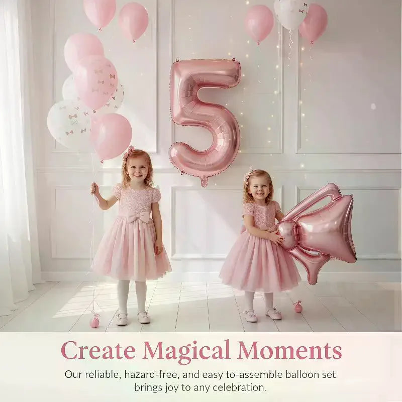 Bow Print Latex Balloon Foil Coquette Birthday Girl Baby Shower