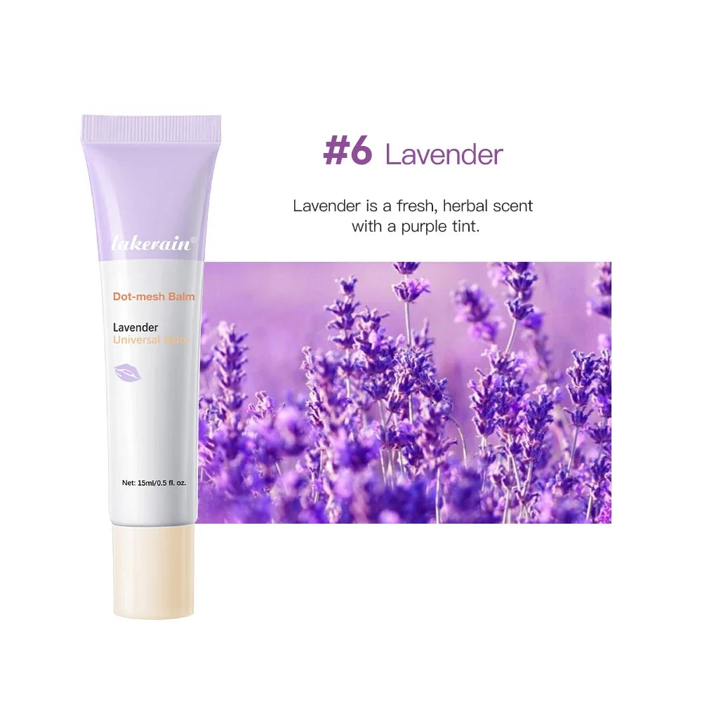 Lakerain Dot-Mesh Lip Balm – Nourishing, 8 Scents & Shades