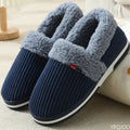 Winter Indoor Plush Slippers – Fluffy Non-Slip Cotton House Shoes