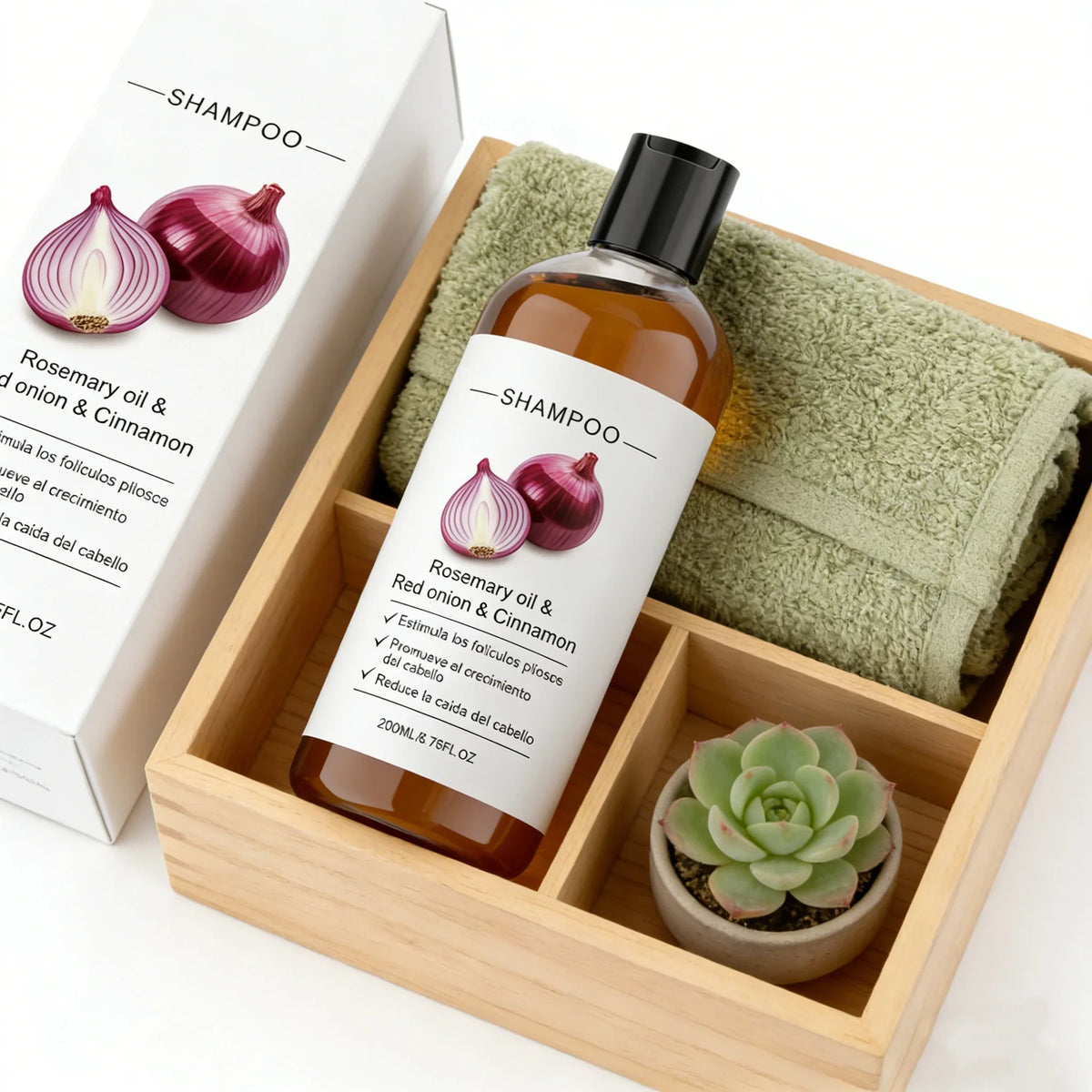 Rosemary Hair Growth Shampoo – Thickening & Strengthening 200ml
